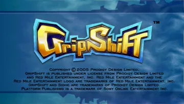 Gripshift (EU) screen shot title